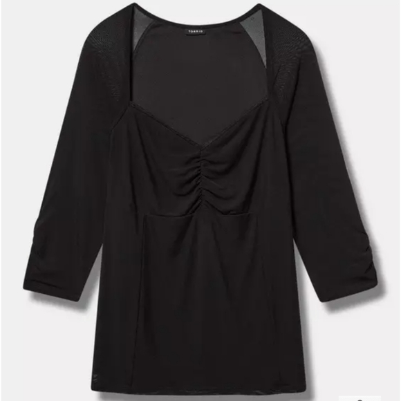 Torrid Mesh Sweetheart Corset Top - Picture 5 of 5